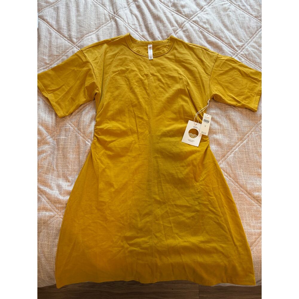 NWT Anthropologie Daily Practice Field Day Short-Sleeve T-Shirt Dress